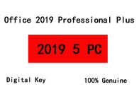 5 PC Windows 10 Microsoft Office 2019 pro mais o sistema operacional chave ativado em linha