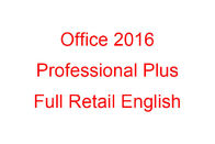 50 usuário Microsoft Office 2016 pro mais a ativação completa da versão do valor máximo de concentração no trabalho da chave varejo