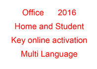 OEM da casa e do estudante do código chave de Windows Microsoft Office 2016 todas as línguas