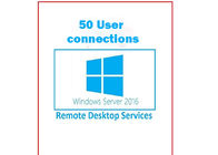Conexão Desktop remota do USUÁRIO dos serviços 50 de Windows Server RDS 2016
