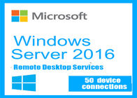 Conexão Desktop remota do DISPOSITIVO dos serviços 50 do servidor 2016 da vitória