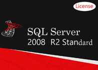 Ativação chave padrão da licença R2 do servidor 2008 do SQL em linha