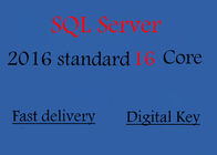 Chave em linha do retalho do código da licença do núcleo do padrão 16 do servidor 2016 do SQL global