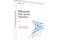 Núcleo varejo ilimitado do padrão 16 do servidor 2019 de Microsoft SQL da chave