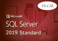 Núcleo varejo ilimitado do padrão 16 do servidor 2019 de Microsoft SQL da chave