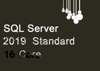 Edição do núcleo do padrão 16 do servidor 2019 do MS SQL toda a licença de Digitas da língua