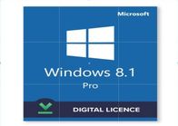 O escritório inglês da chave da licença de Microsoft Windows 8,1 pro mais a chave 64 não mordeu nenhum DVD