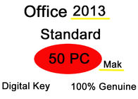 Código chave de Microsoft Office 2013 multilingues, chave 2013 da ativação da Senhora escritório do PC 50