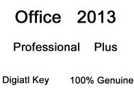 Profissional de Microsoft Office mais o software 2013 varejo chave da caixa do produto com DVD