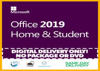 Licença da ativação da chave do produto do código chave de Microsoft Office 2019 da casa e do estudante