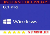 32 / 64 PC chave original da licença 2 da ativação de Microsoft Windows 8,1 do bocado pro