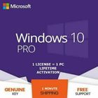 PC 32/64 chave da licença de Microsoft Windows do bocado 10