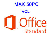 Chave do padrão de Microsoft Office 2016 do PC do valor máximo de concentração no trabalho VOL 50