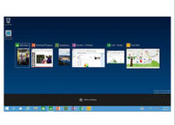 Ativação em linha da chave da licença de Microsoft Windows 10 do pacote de varejo