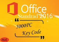 A licença padrão da chave da versão de Mak Microsoft Office 2016 em linha ativou 5000 utilizadores de PC