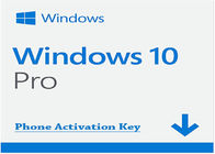 Telefone chave varejo da licença de Microsoft Windows 10 o pro ativou somente