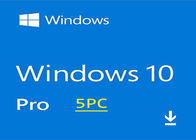 Código varejo profissional da ativação do usuário da chave 5 de Windows 10 Digital