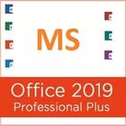 Sinal de adição de Microsoft Office 2019 múltiplos da língua de Digitas pro