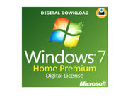 Atualização em linha da chave intuitiva da licença de Microsoft Windows 7 da operação