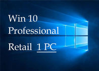 Licença profissional varejo da vitória 10 do utilizador de PC de Windows 10 em linha da instalação pro 1