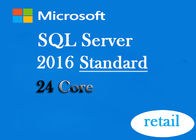 Servidor 2016 de Microsoft SQL 24 chaves em linha do retalho do código da licença do núcleo globais