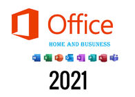 HB da casa e do negócio de Microsoft Office 2021 para MAC Digital Key License