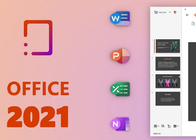 Licença do padrão de Mak Key Microsoft Office 2021 do padrão do escritório 2021 para o usuário 5000