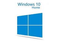 O pacote completo do OEM DVD da casa de Windows 10 usa a chave original estável do OEM