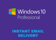 A chave varejo profissional USB da licença de Windows 10 ganha 10 pro Microsoft 32/64 de bloco mordido da caixa