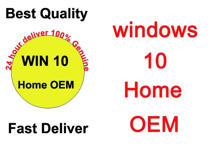 Licença chave, ativação do OEM Microsoft Windows 10 da chave da licença da casa de Windows 10